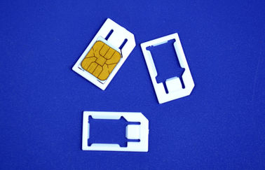 सामान्य मोबाइल के लिए 3FF करने के लिए 2FF प्लास्टिक माइक्रो सिम कार्ड अडैप्टर