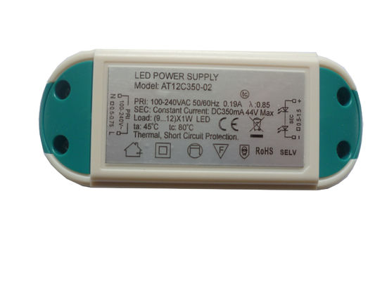 500mA एन 61347-2-13 लगातार वोल्ट 24V डीसी एलईडी downlight चालक 6W 9W 12W