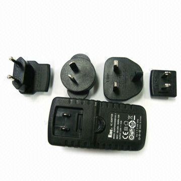 KTEC 25W KSAFF सीरीज विनिमेय एन 60950-1 UL60950-1 के साथ शक्ति अनुकूलक प्लग