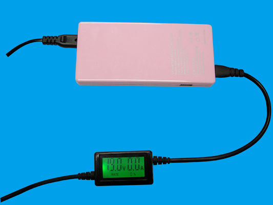 90W-ऑटो + पतली + ब्लू एलसीडी यूनिवर्सल लैपटॉप पावर एडाप्टर