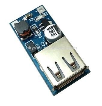 डीसी - दो एए बैटरी के साथ Arduino के लिए डीसी कनवर्टर चरण 5V बूस्ट मॉड्यूल