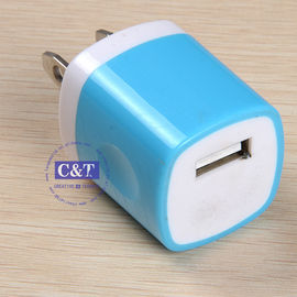 Usb Travel Home 1.0 Amp Power Adapter Wall Charger Plug For Iphone 6/6 Plus 5s Samsung