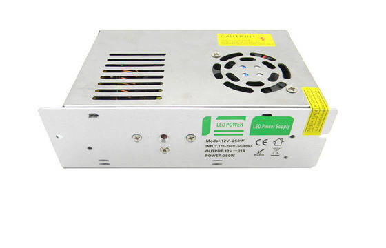 उच्च दक्षता बिजली की आपूर्ति एडाप्टर DC12V 250W, CE प्रमाणित